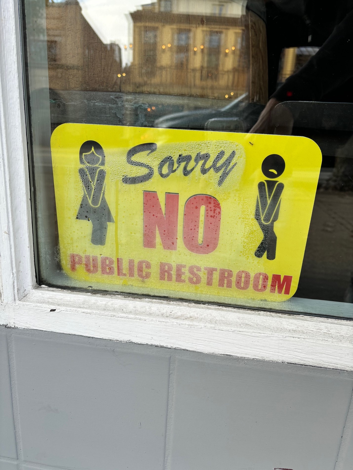 Access isn’t the only issue when it comes to public restrooms