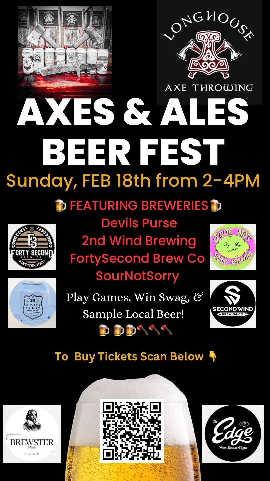 Longhouse Axes and Ales Beer Fest (Plymouth) Plymouth Independent