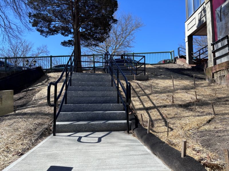 Steps in the right direction: Brewster Gardens project finished