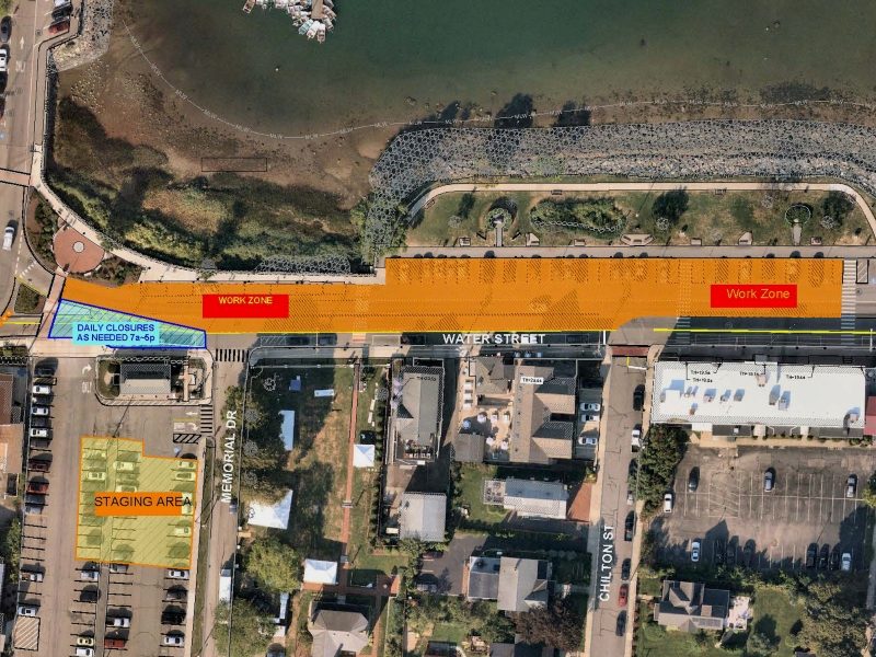 On the road again: Section of Water St. to be dug up