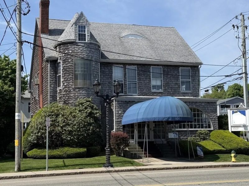 An architectural gem on a downtown corner