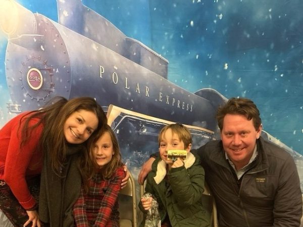 All aboard the Polar Express on North (Pole) Street