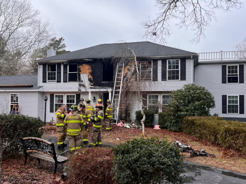 Explosion, fire damage Haven Road home