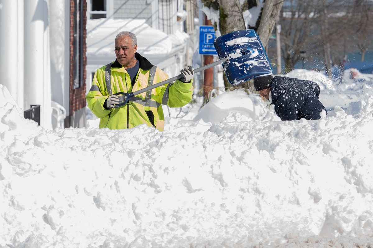 Blizzard blitz aftermath: Power outages, drifts, impassable roads