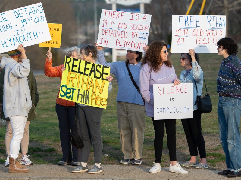 Protesters call for release of Afghan youth