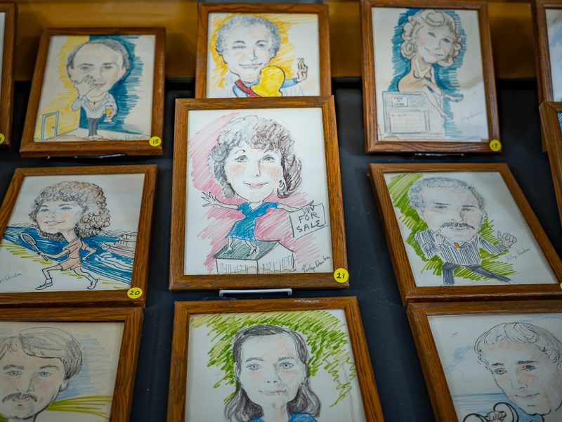 Long lost caricatures from bygone era emerge
