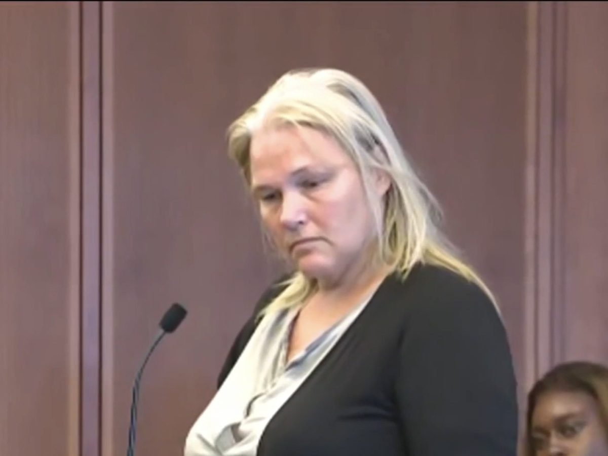 Court watcher charged with jury intimidation