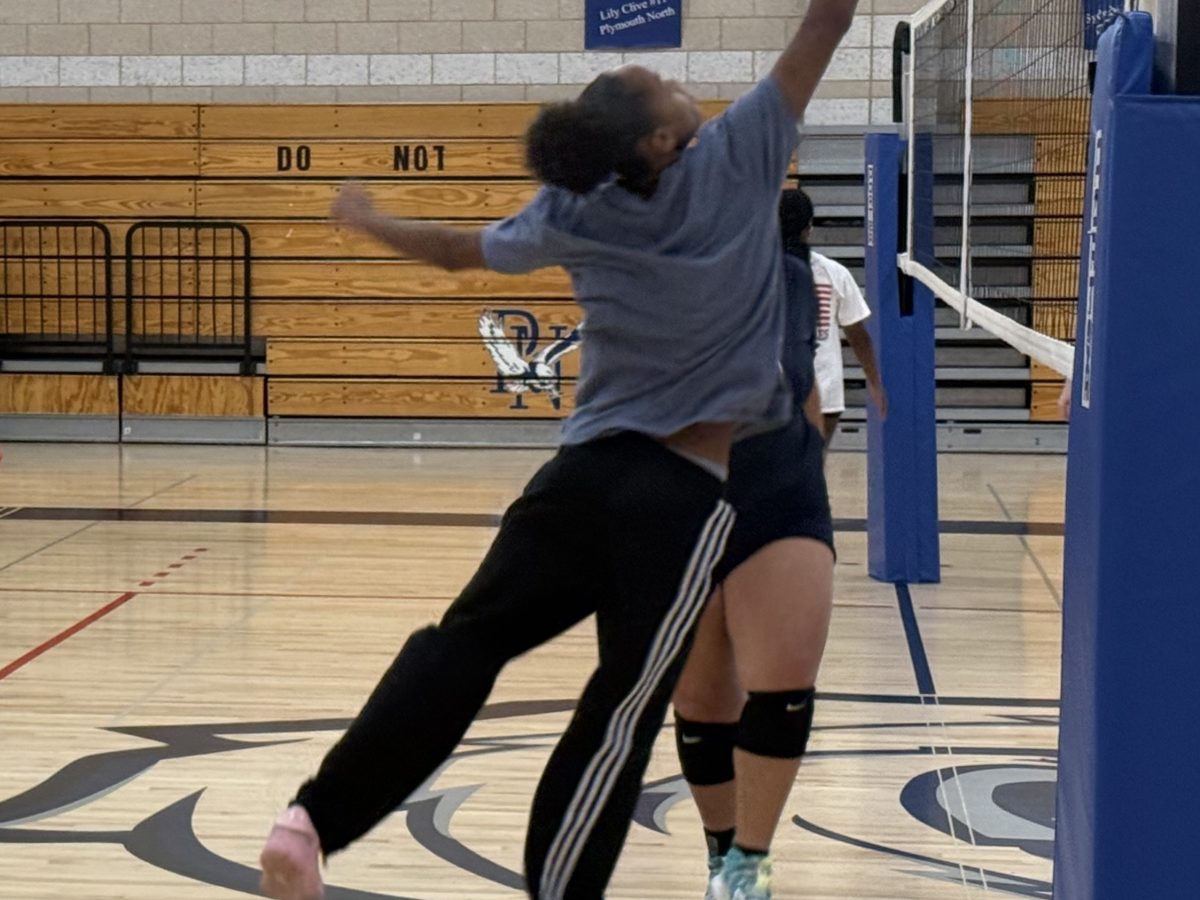 Plymouth North volleyball star approaches assist record